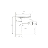feridras miscelatore bidet eden 35mm 401171 ean 8057737979736