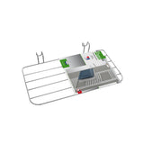 feridras stendino da balcone in acciaio 51x28 cm 3 mt di stenditura ean 8057737972119