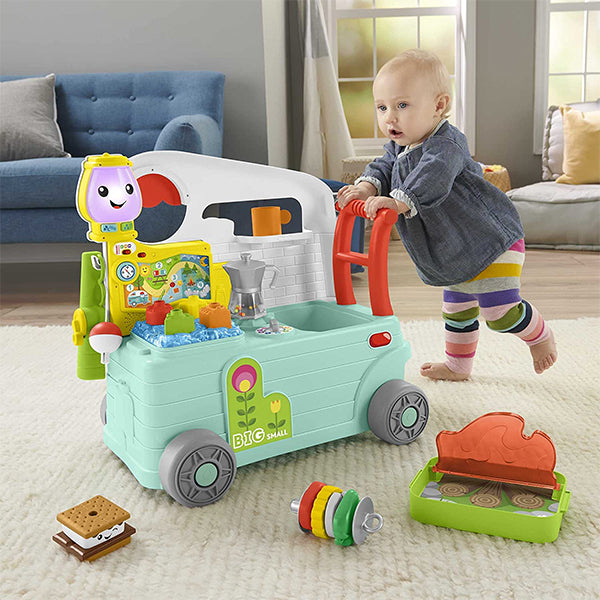 fisher price fisher price camper ridi e impara ean 0194735012206