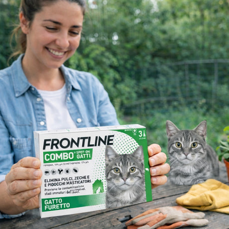 frontline antiparassitario frontline combo spot on gatti 3 pipette ean 3661103006343