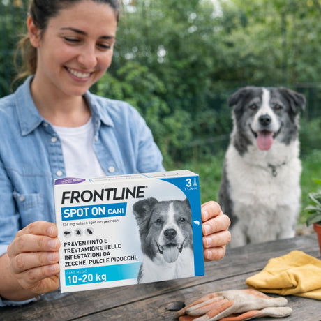 frontline antiparassitario frontline spot on cani 10 20 kg 3 pipette ean 4064951021893