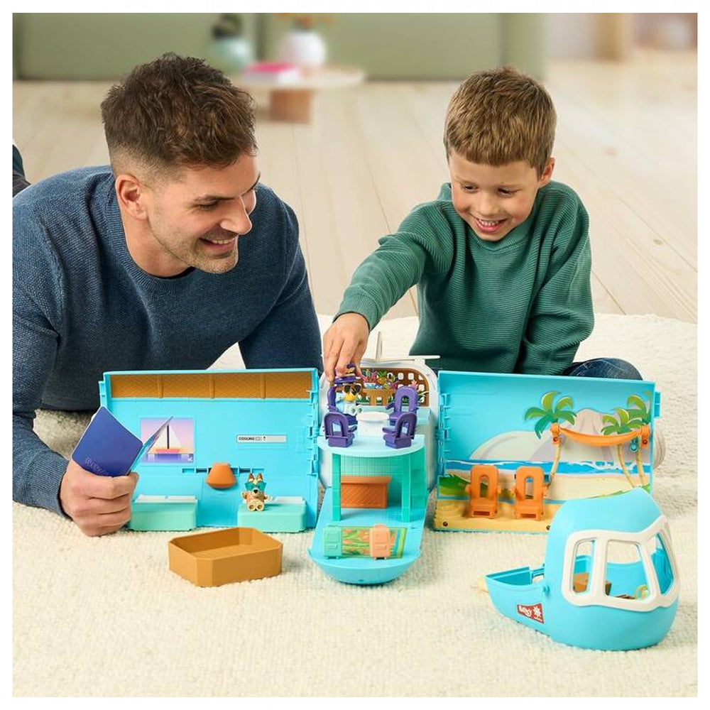 giochi preziosi bluey 3 in 1 set of playing plane ean 8056379174998