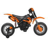 globo moto cross elettrica 12v batteria a litio arancione ean 8014966429203