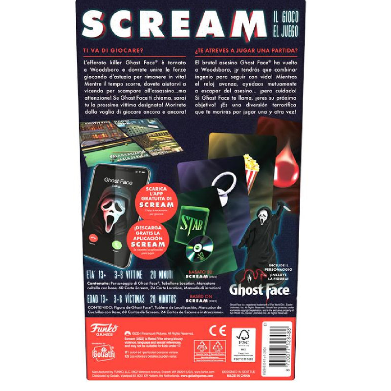 goliath scream the game gioco da tavolo ean 8720077328488