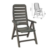 grand soleil poltrona premiere 5 posizioni antracite ean 8005465819534