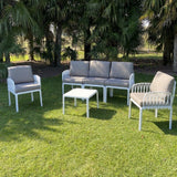 grand soleil set salotto murano 5 posti biancoecru ean 8005465973540