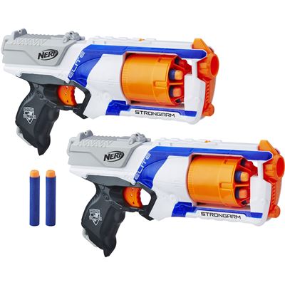hasbro nerf n strike elite strongarm 2 pezzi ean 5010993317998
