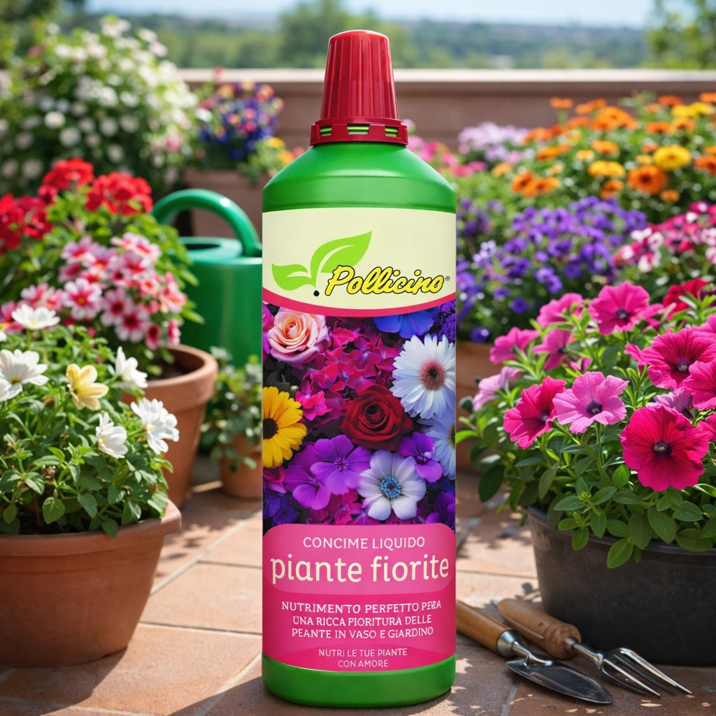 hortus sementi concime pollicino piante fiorite 1 lt ean 8014968053185