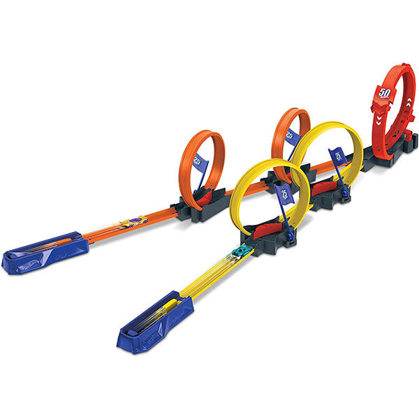 hot wheels hot wheels multi loop raceoff mattel hdr83 ean 0194735030675