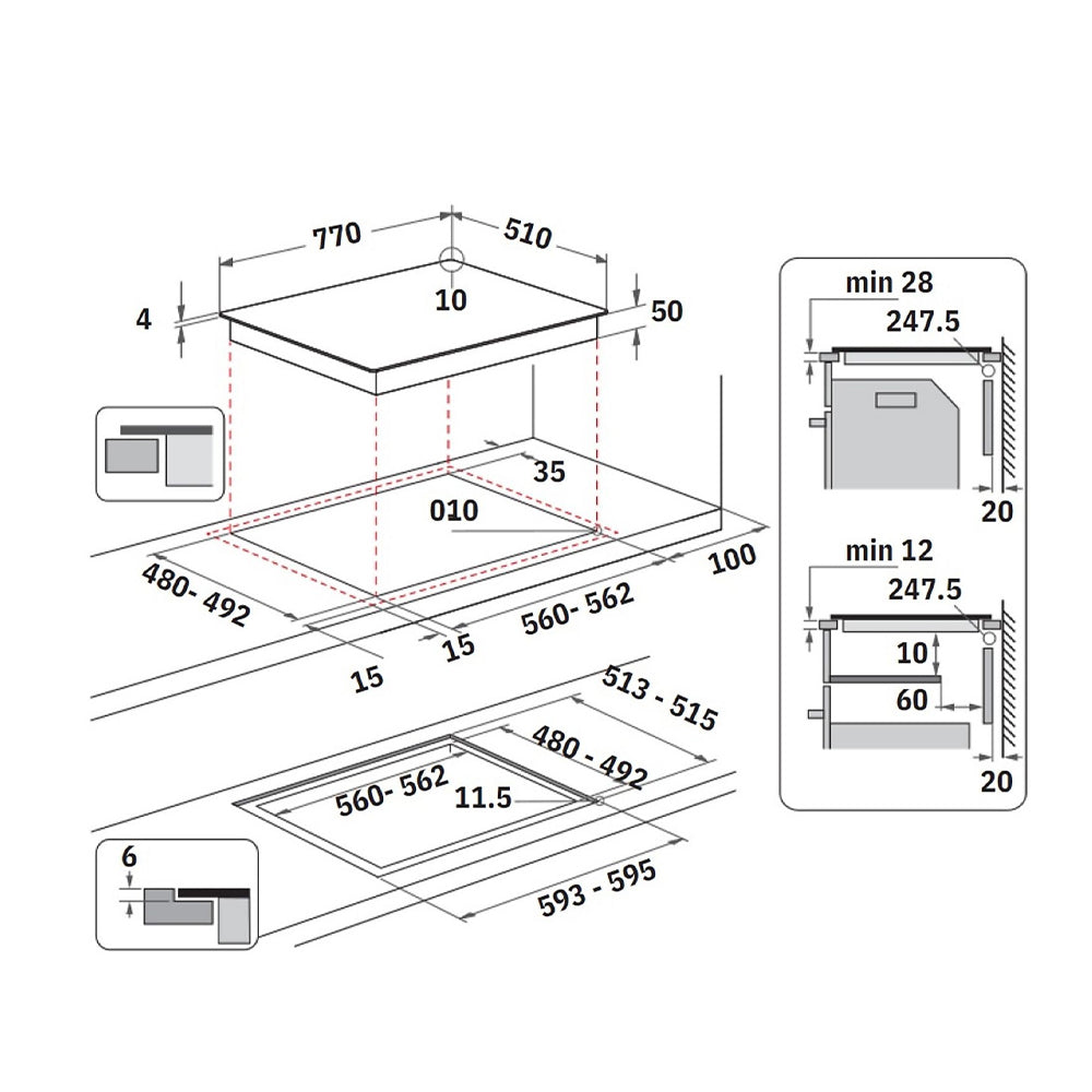 hotpoint ariston piano cottura induzione hotpoint hb 5177c ean 8690842866227