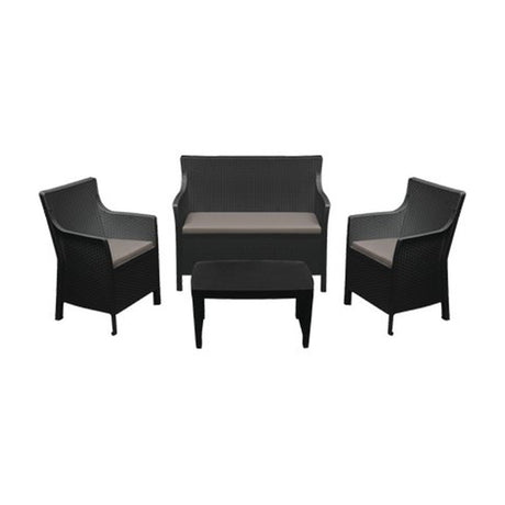 ipae progarden set salotto olivo antracite con cuscini ean 8009271156203