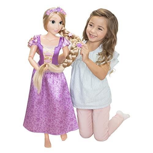 immagine-2-jakks-principessa-disney-rapunzel-80cm-con-accessori-ean-0192995237056