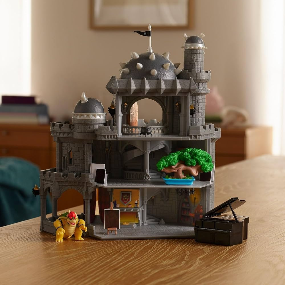 jakks super mario castello di bowser 432254 ean 0192995432253