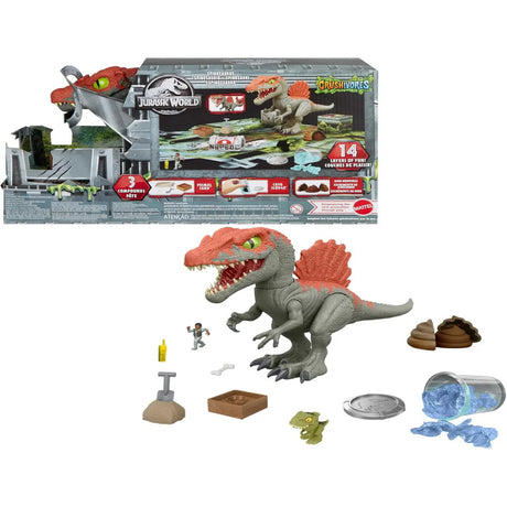 jurassic world jurassic world spinosaurus distruggi gabbie ean 6947731056125