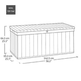 keter baule darwin evotech verde 143x65x64 cm ean 7290112639578
