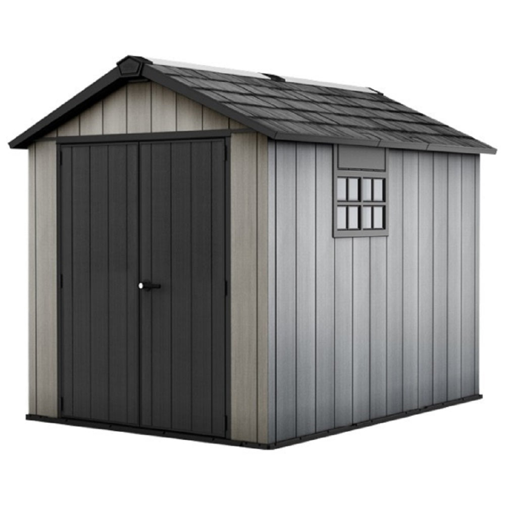 keter casetta oakland duotech grigia 229x287x242 cm ean 7290106928442