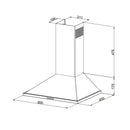 lar el cappa piramide 60 inox larel ean 9972015107474