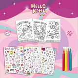 lisciani hello kitty super stickers colouring ean 9788833513331