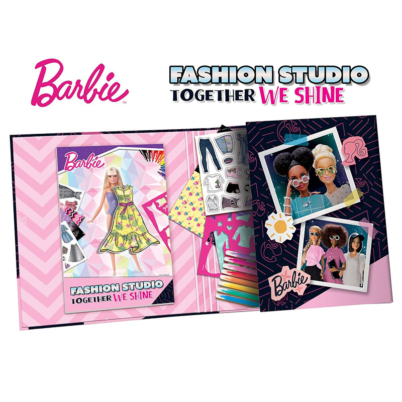immagine-2-lisciani-lisciani-barbie-sketchbook-together-we-shine-ean-9788833512808