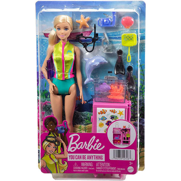 mattel barbie biologa marina hmh26 ean 0194735127283