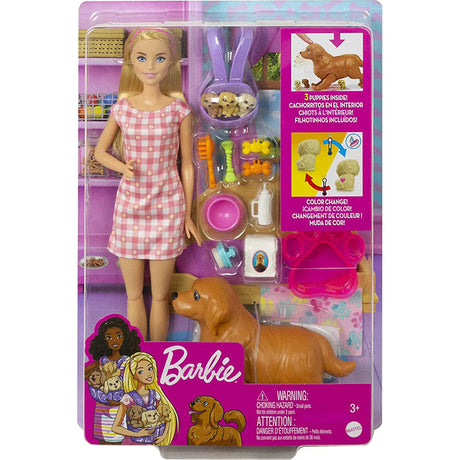 mattel barbie cuccioli appena nati mattel hck75 ean 0194735012442