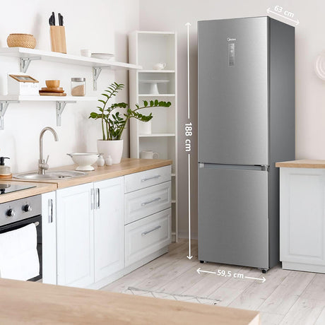 immagine-2-midea-frigo-combi-midea-310lt-c-e-188-inox-ean-6221284000683