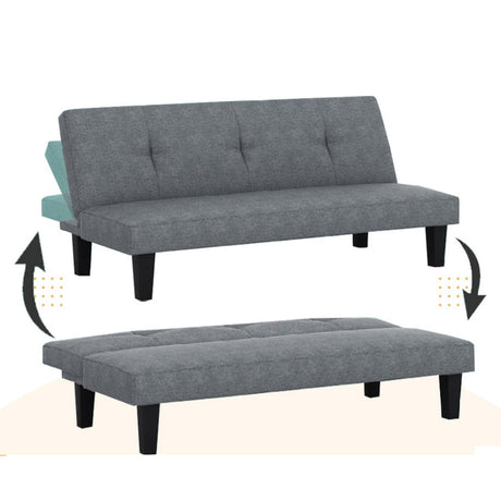 mirada divano letto alicia grigio futon giapponese ean 8051944710823