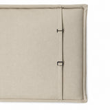 mirada home cuscino james con prolunga 155x44xh 4 cm tortora ean 8051944712087