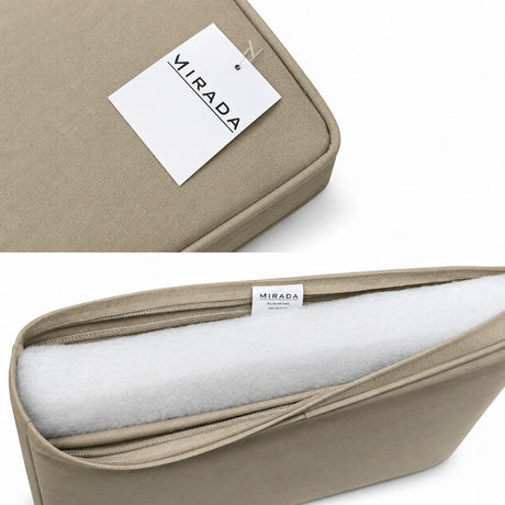 mirada home cuscino osiride 41x54xh 5 cm tortora ean 8051944712247