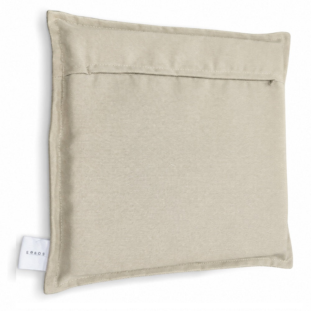 mirada home cuscino seduta tutan 40x40xh 5 cm tortora ean 8051944712322
