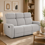 mirada home divano recliner gioia 3 posti grigio ean 8051944715606