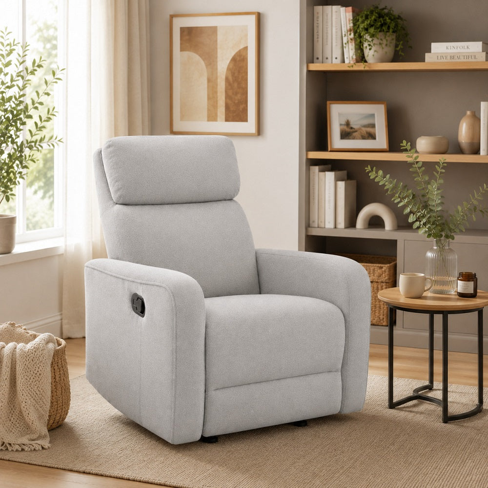 mirada home poltrona recliner gioia grigio ean 8051944715620