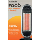 mirada home stufa al carbonio foco 900 w ean 9972017700086