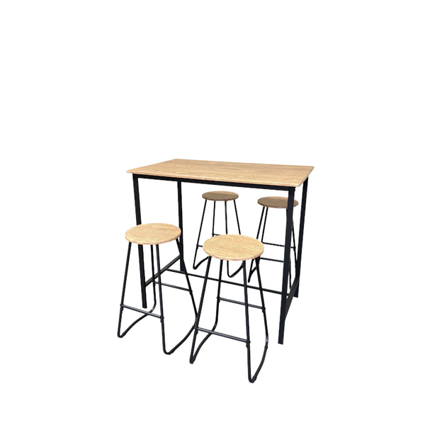 Set Tavolo + 4 Sgabelli Marmolada