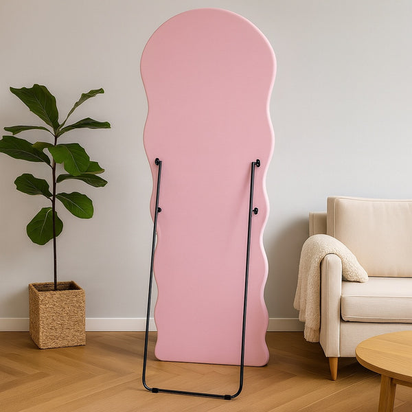 Specchio Gost Ondulato 143cm Rosa