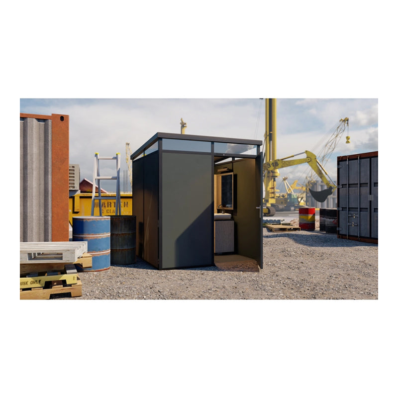 nbr casetta modulare in pvc e alluminio 2x2m ean 8010693127320