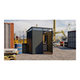 nbr casetta modulare in pvc e alluminio 2x2m ean 8010693127320