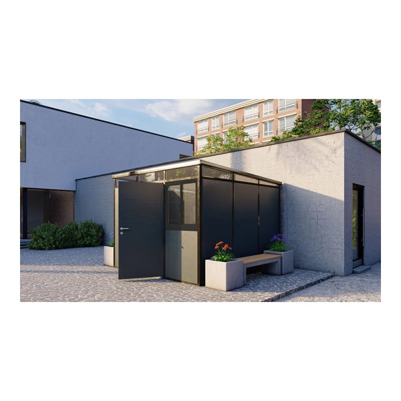 nbr casetta modulare in pvc e alluminio 3x3m ean 8010693127115