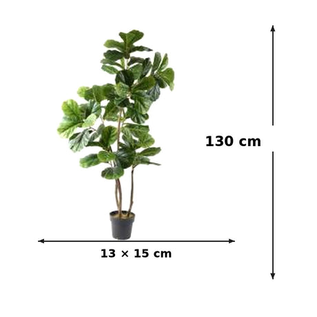 nbr pianta artificiale ficus lyrata 130 cm ean 8051944714098