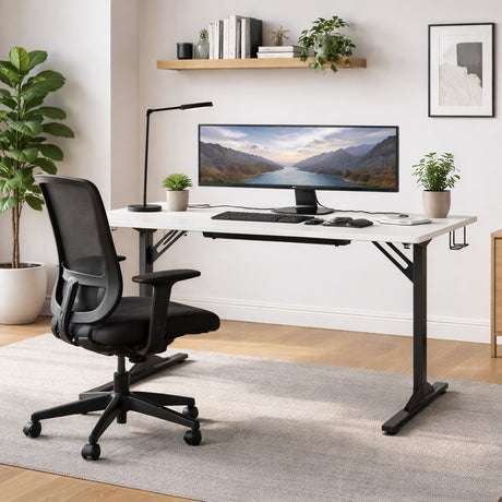nbr scrivania gaming bianco nero 115x60x76 cm ean 9972016785107
