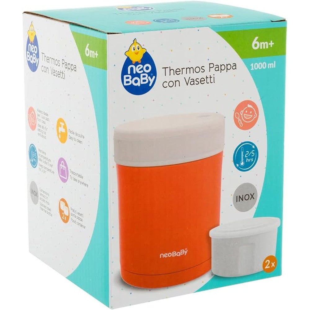 neo baby neobaby thermos pappa 1000ml ean 8058664089727