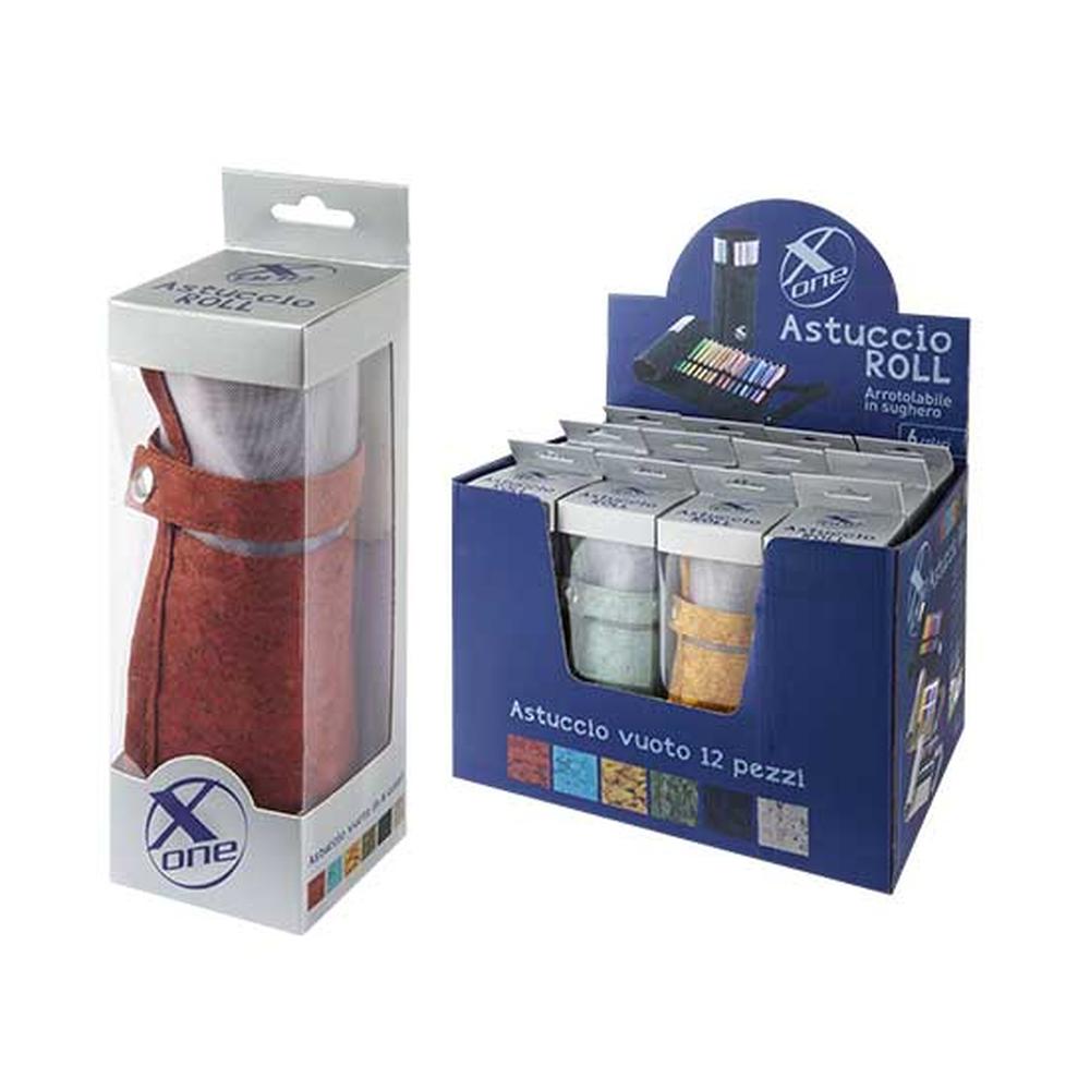 nikoffice astuccio roll sughero vuoto 24 scomparti ean 8051818034451