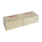 nikoffice blocco memotak 75 x 125 mm 100 fogli gialli ean 4011169510008