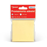 nikoffice blocco memotak 75 x 75 mm 100 fogli giallo ean 8051818053230