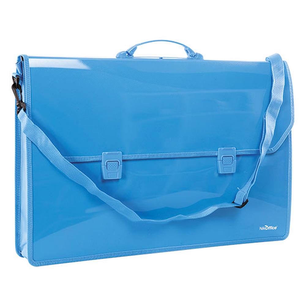 nikoffice valigetta con tracolla 39x59 cm colori assortiti ean 8051818018970