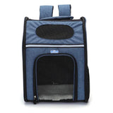 nobleza zaino trasportino per animali blu nobleza 32x25x42 cm ean 8719138056835