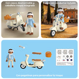 playmobil vespa 80th anniversaryclassic style ean 4008789722836