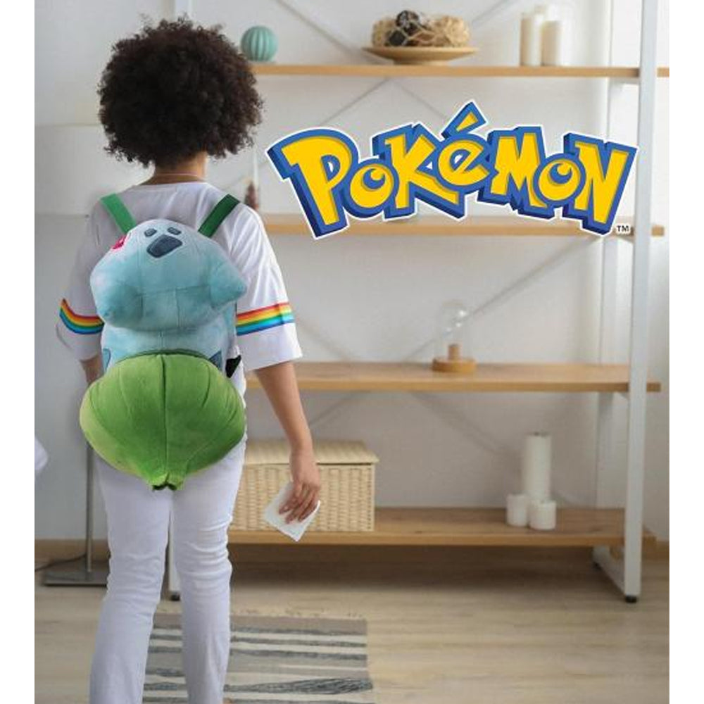 pts pokemon zaino peluche 35cm bulbasaur ean 8426842051208