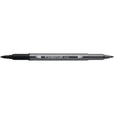 staedtler penna acquerellabile staedtler doppia punta nero ean 4007817108024