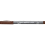staedtler penna pigment brush staedtler marrone van dyke ean 4007817098325